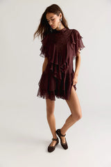 Nigel Preston Ana Lace Mini Dress
