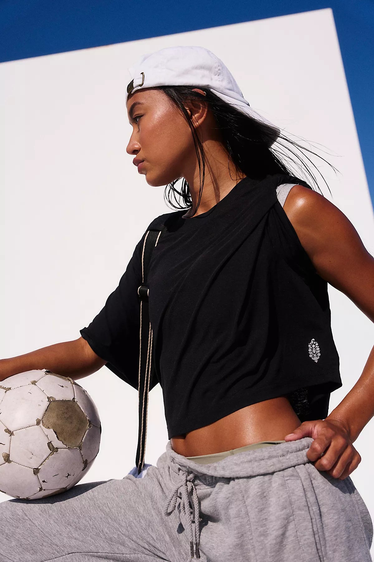 Tempo Cropped UV Protection Boyfriend Tee