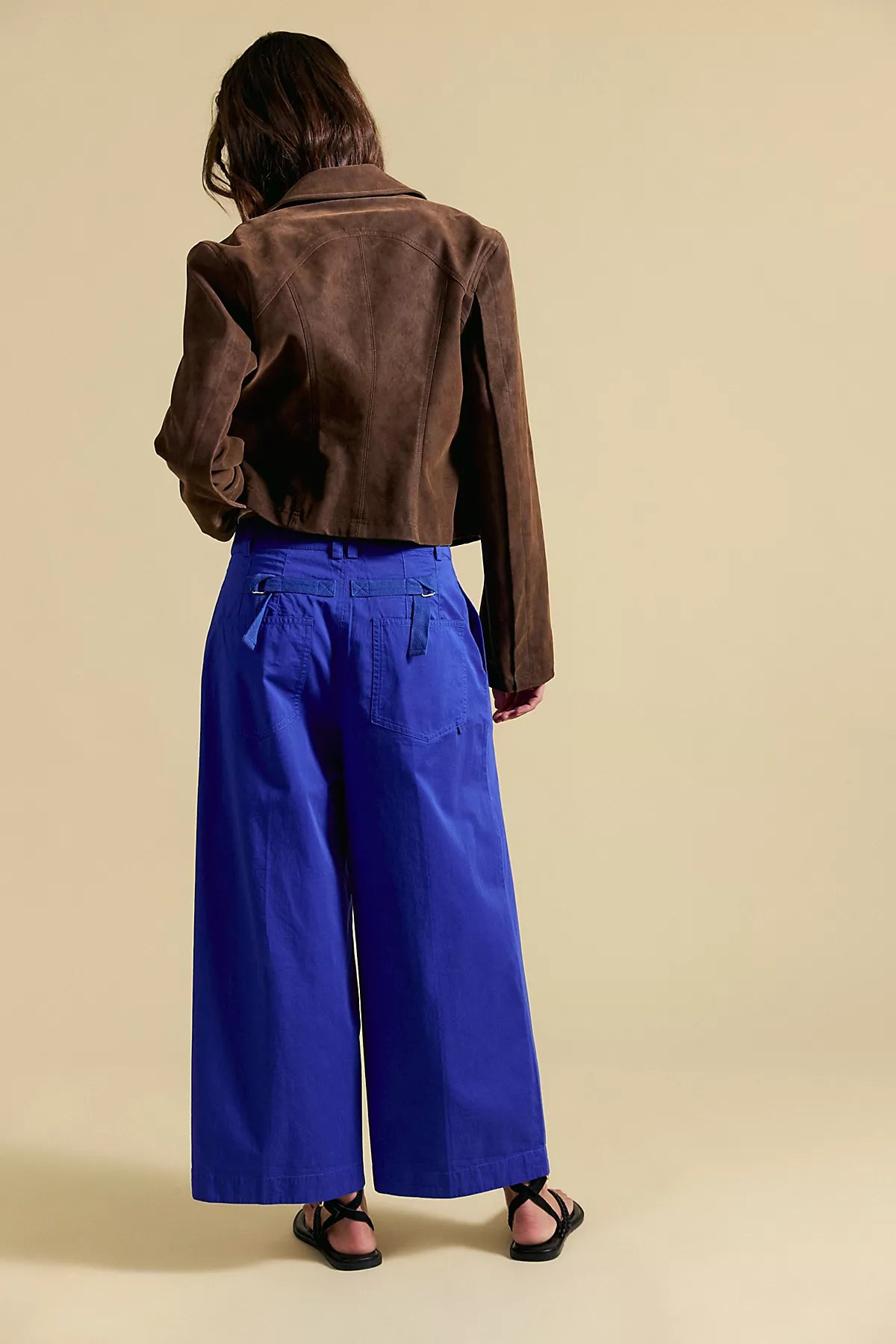 Silverlake Wide-Leg Chino Trousers