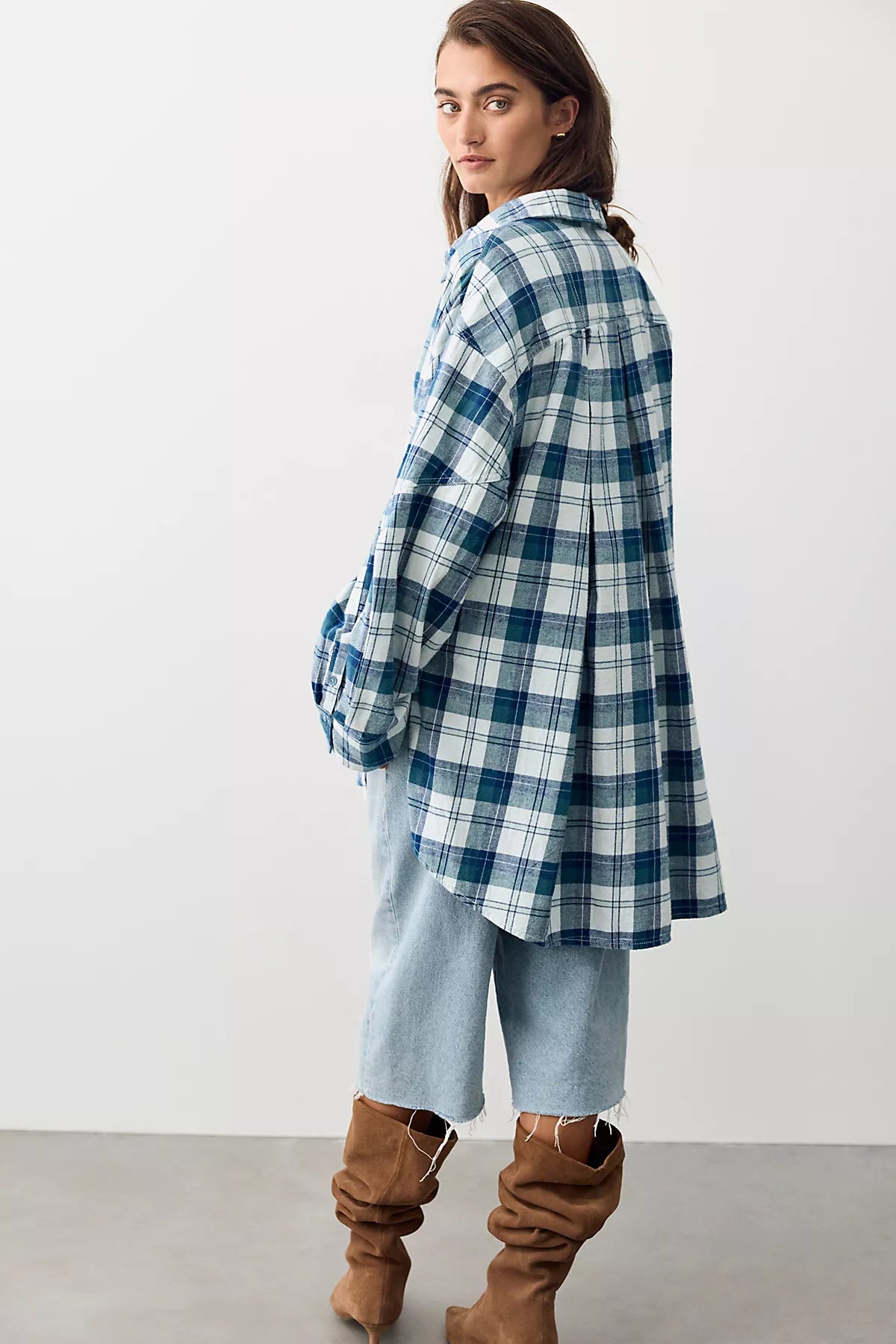 We The Free Selene Oversized Flannel