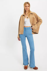Wrangler X Lainey Wilson Pull-On Flare Jeans