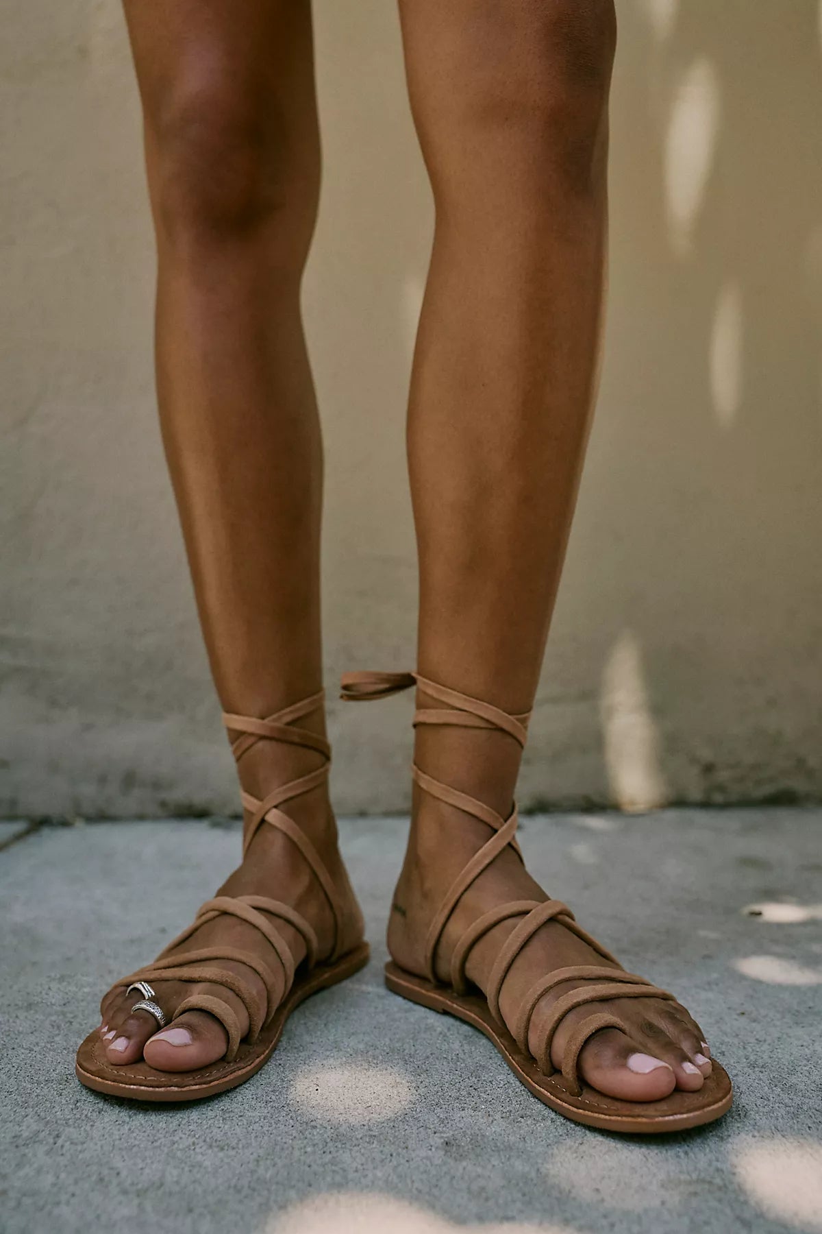 Under the Sun Wrap Sandals