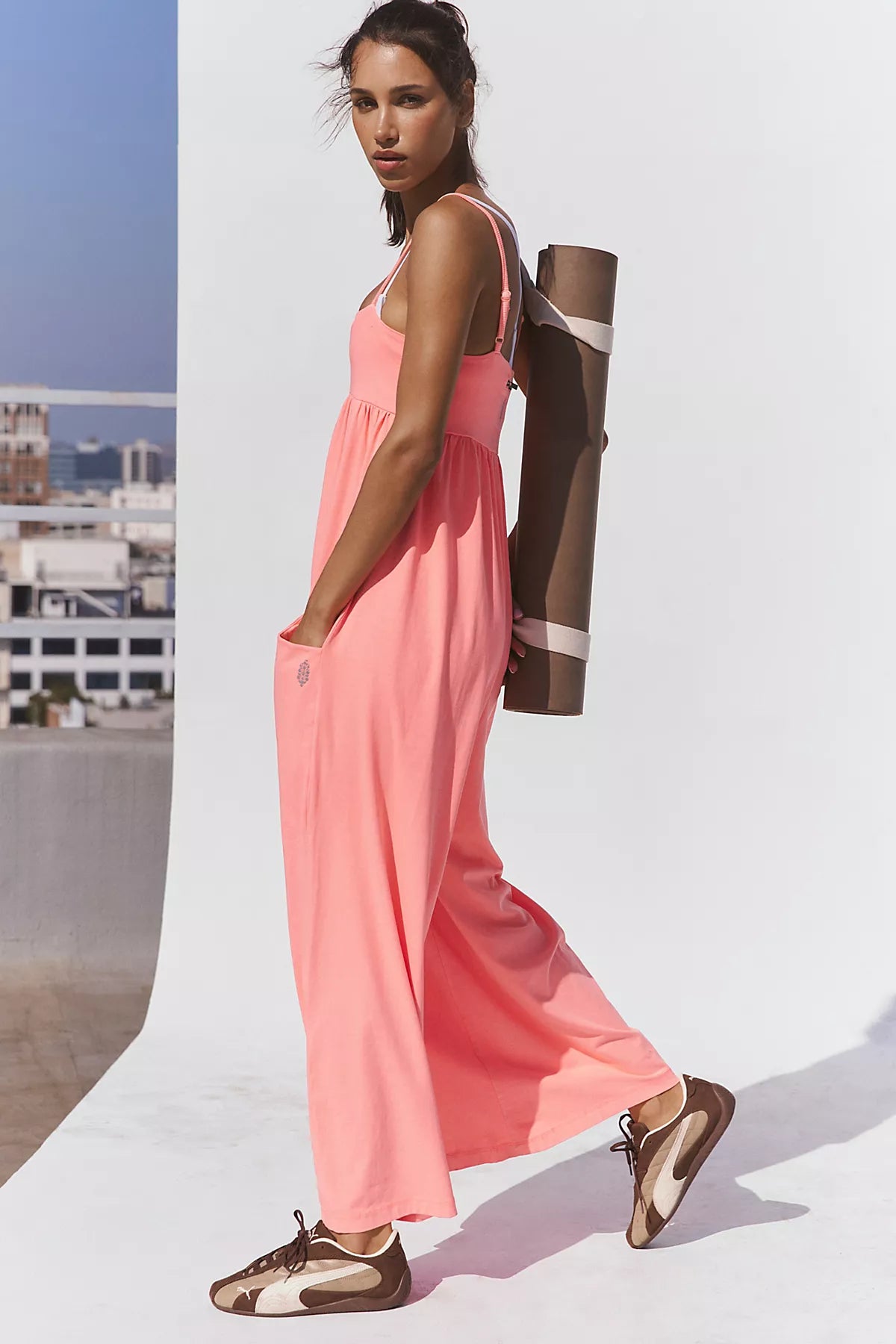 Hot Shot Strappy Onesie