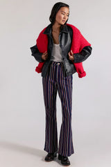 Wrangler X Lainey Wilson Retro Striped Flare Jeans