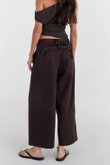 Silverlake Wide-Leg Chino Trousers