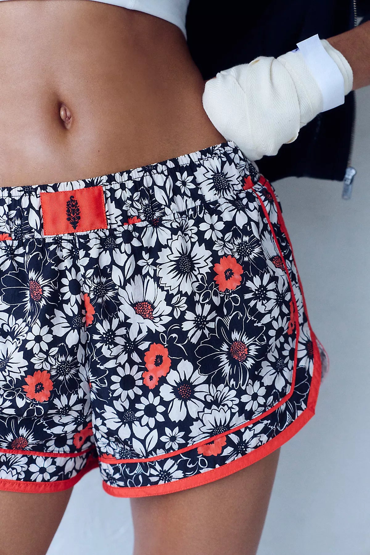 Varsity Blues Printed Shorts