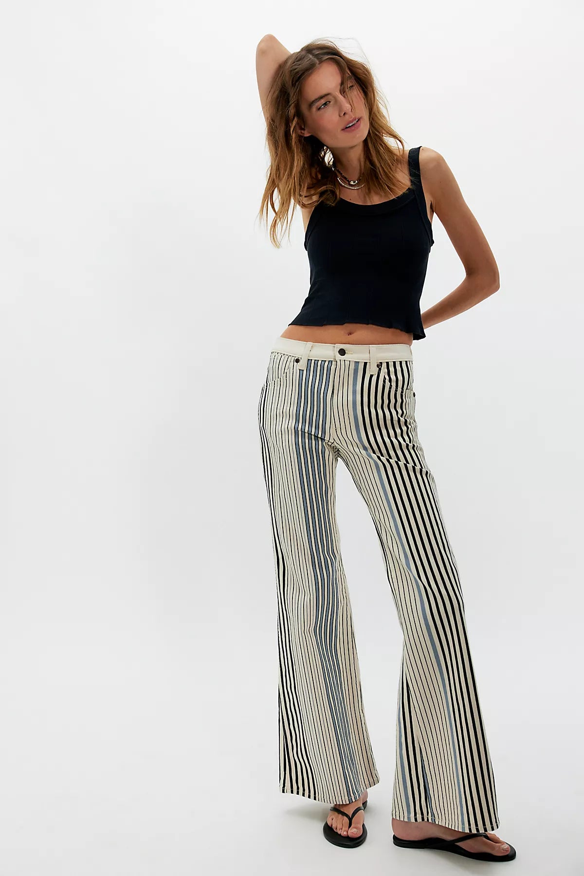 Wrangler 70s Printed Flare Jeans