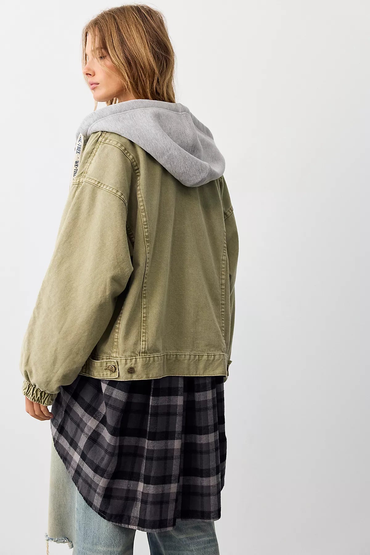 We The Free Iggy Hooded Denim Jacket