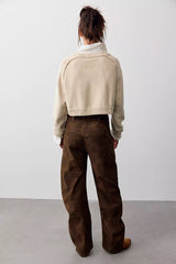 We The Free Spotlight Vegan Suede Trousers