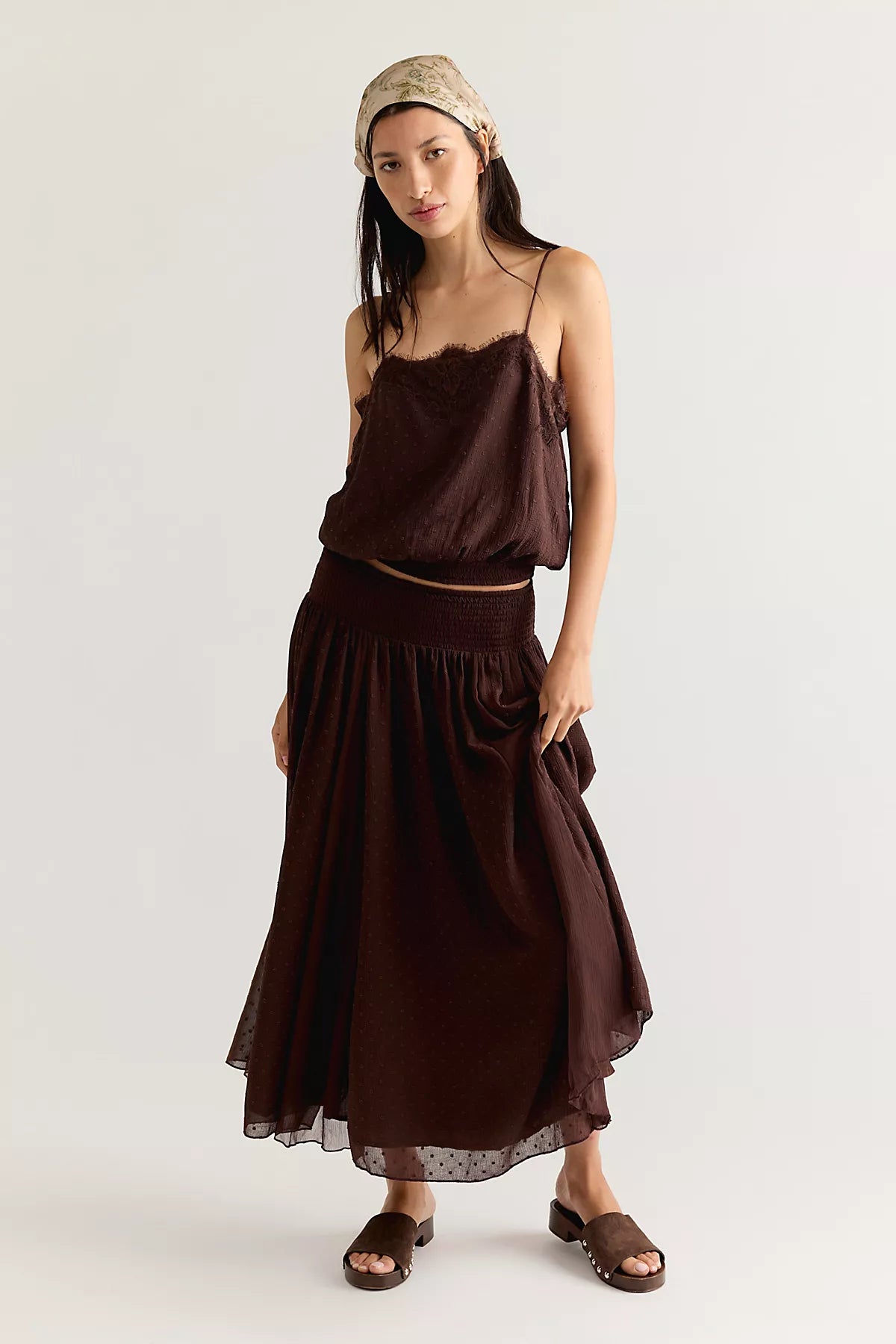 Sunflare Maxi Skirt Set