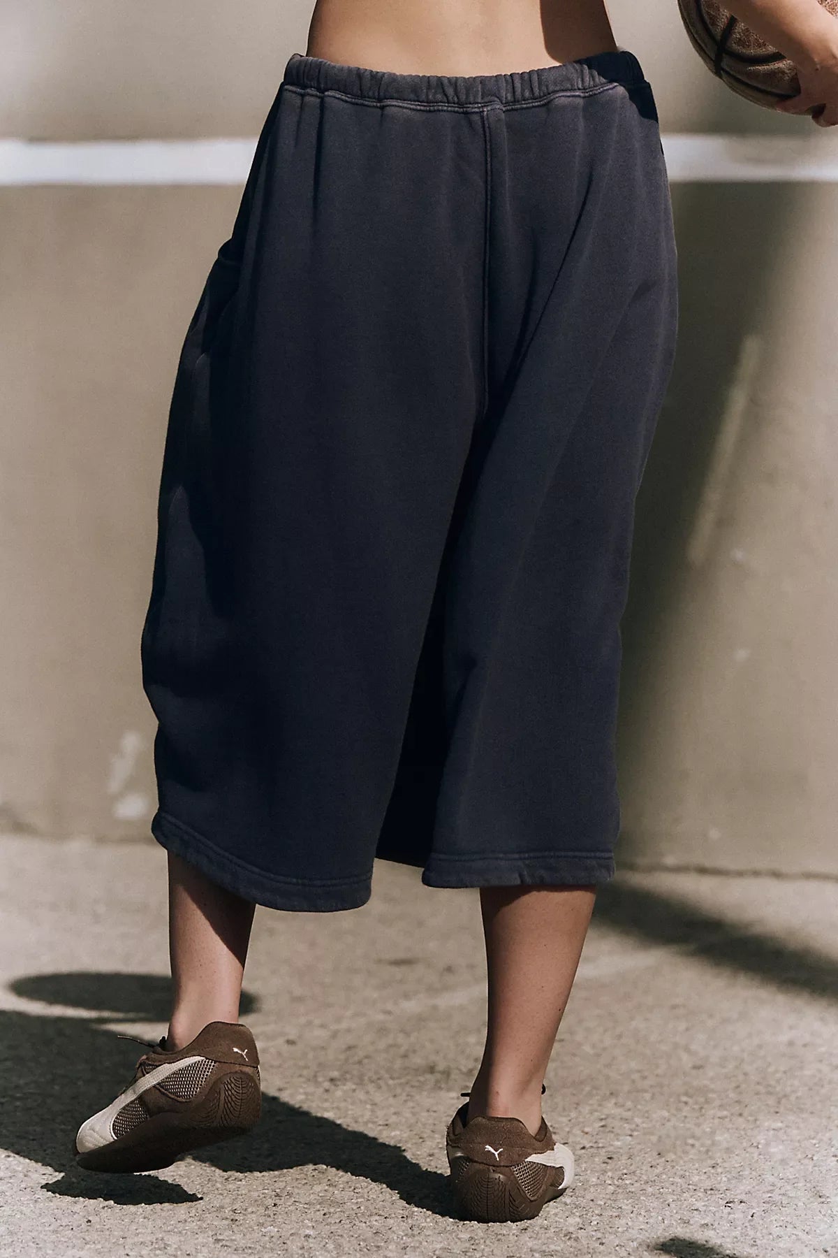 Trackline Cropped Easy Pants