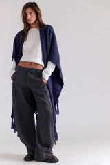 Spotlight Herringbone Barrel Trousers