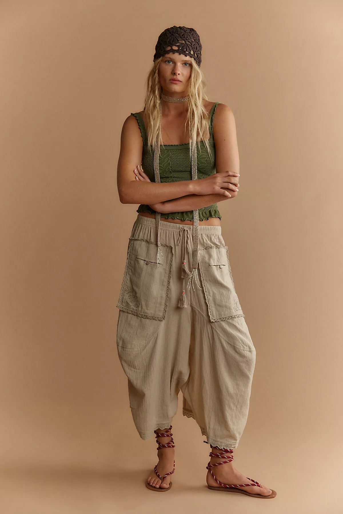 So Soft Frill Square Neck Tank