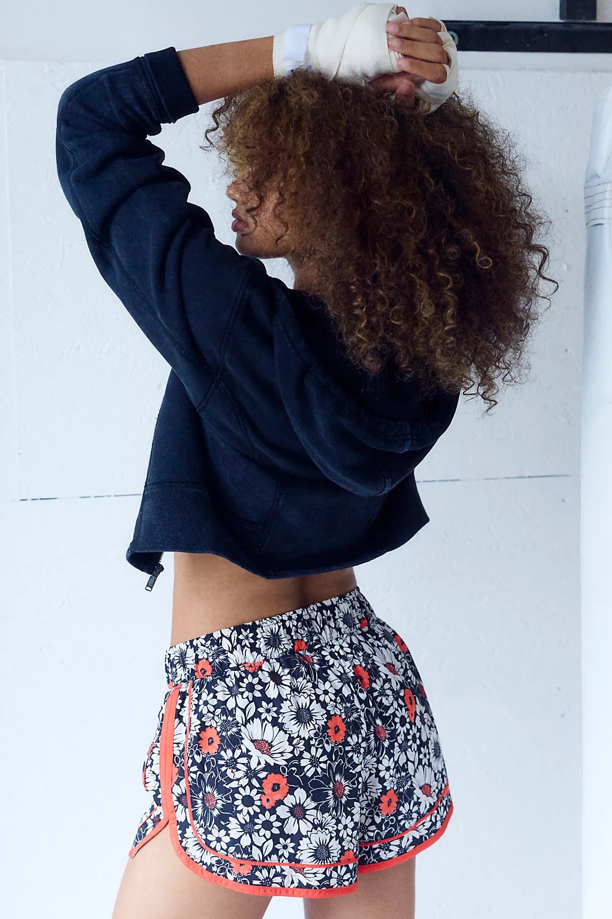 Varsity Blues Printed Shorts