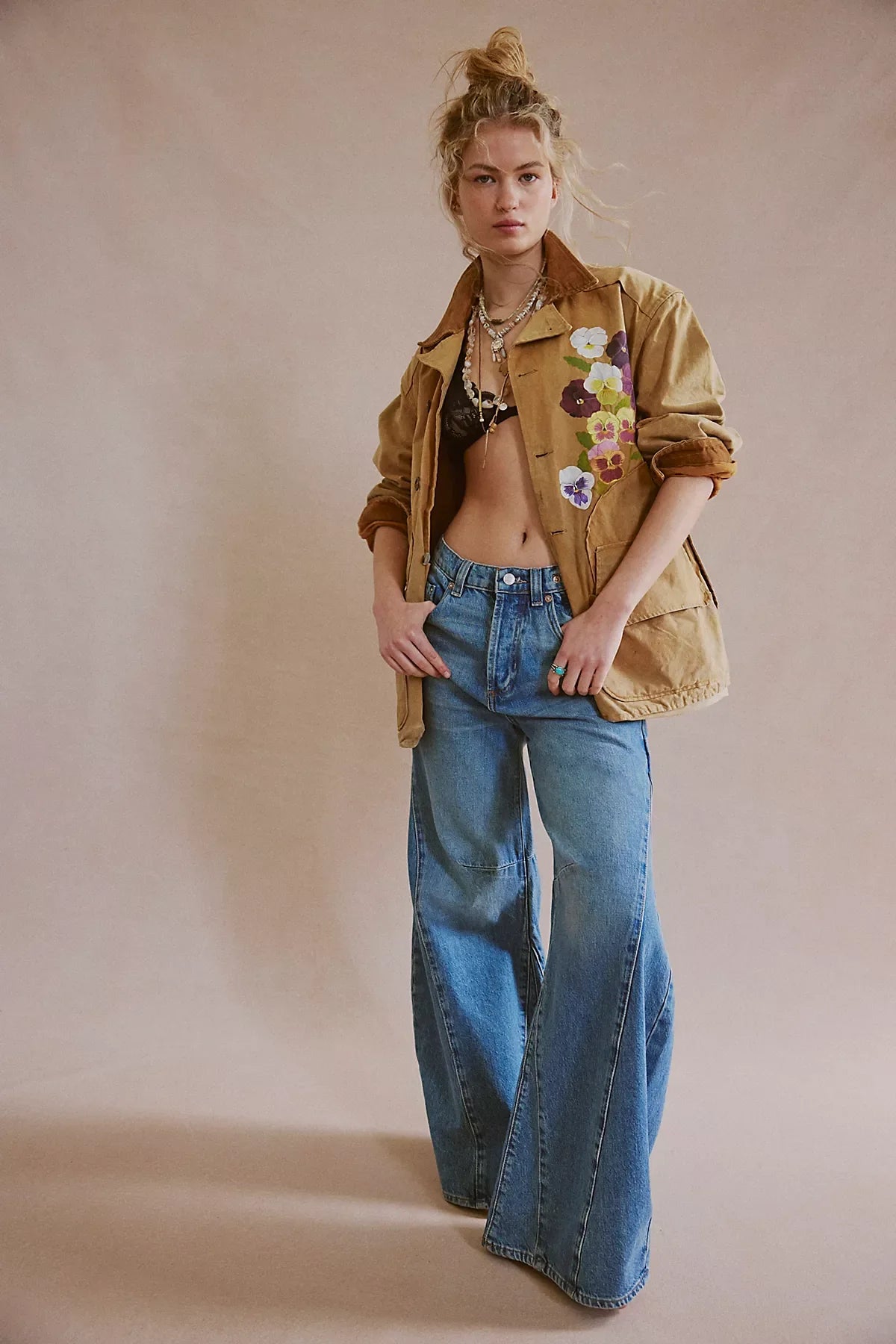 We The Free Eden High Slouchy Flare Jeans