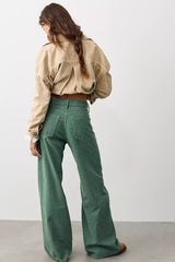 MOTHER The Lemon Twist Sneak Corduroy Jeans