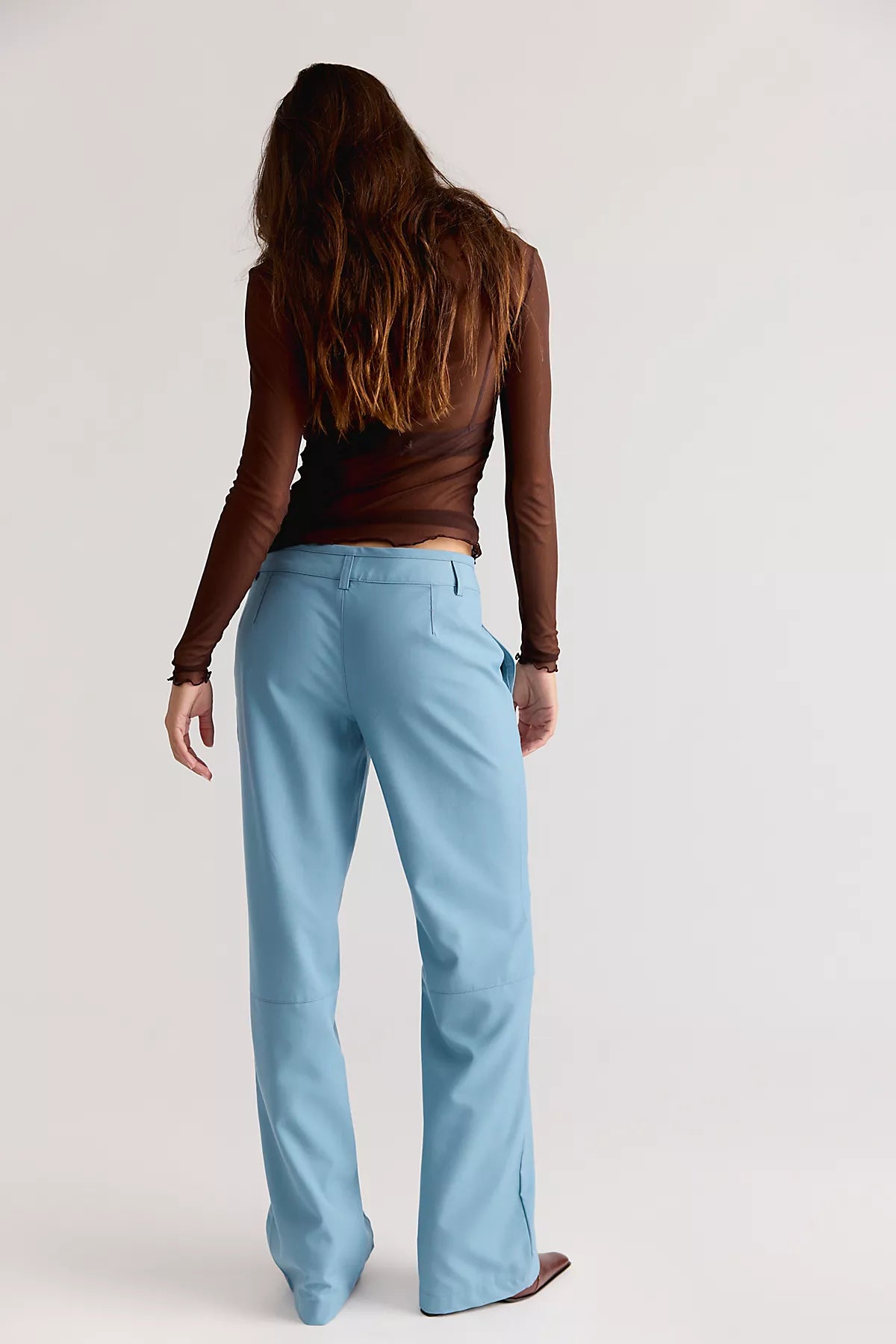 Set On You Slim Solid Trousers