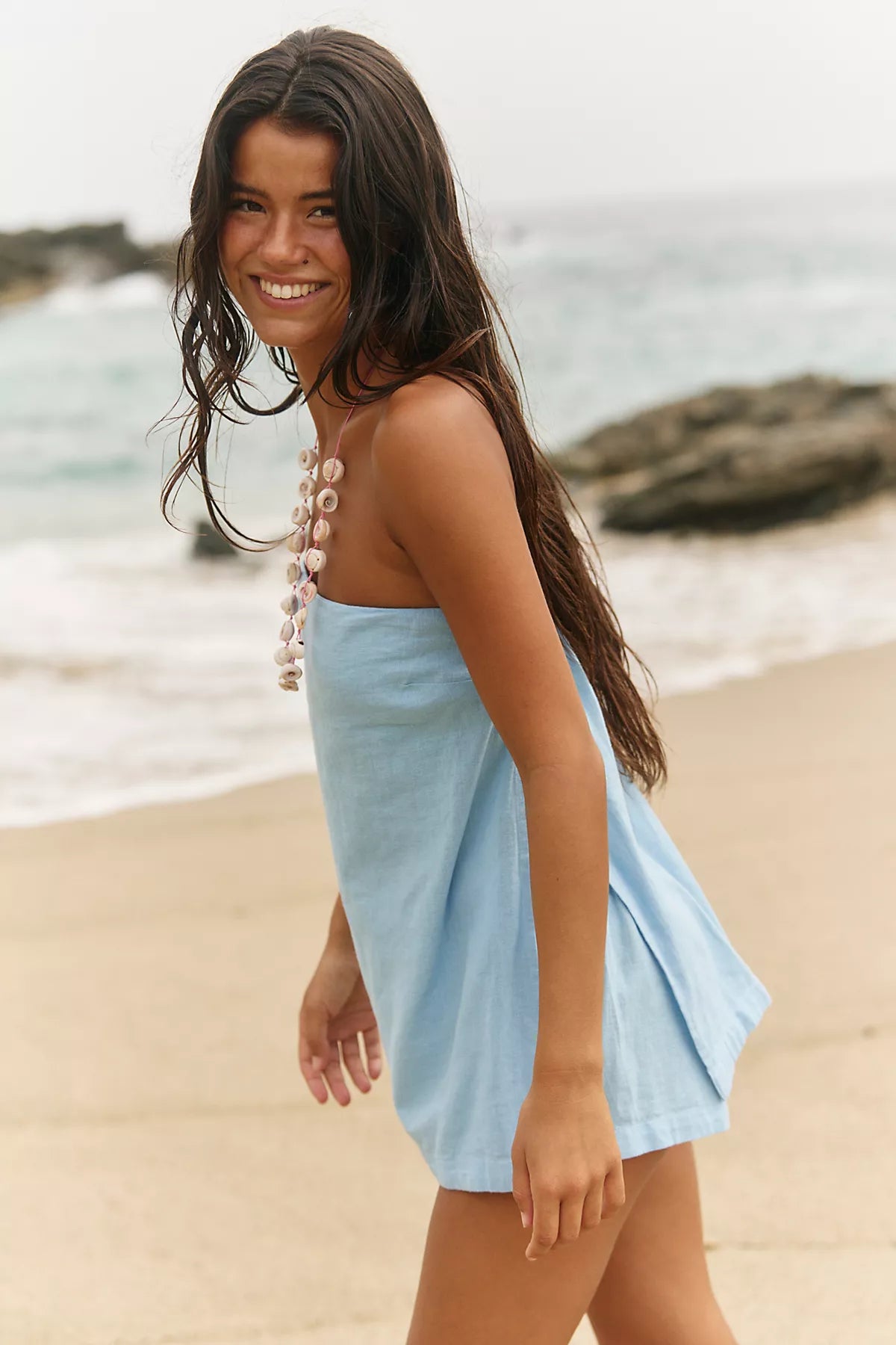 Summer Breeze Linen Short Set