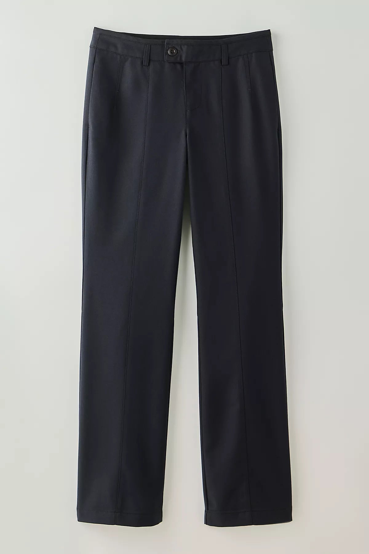 Set On You Slim Solid Trousers