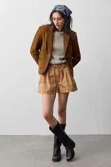 We The Free Julien Plaid Chino Shorts