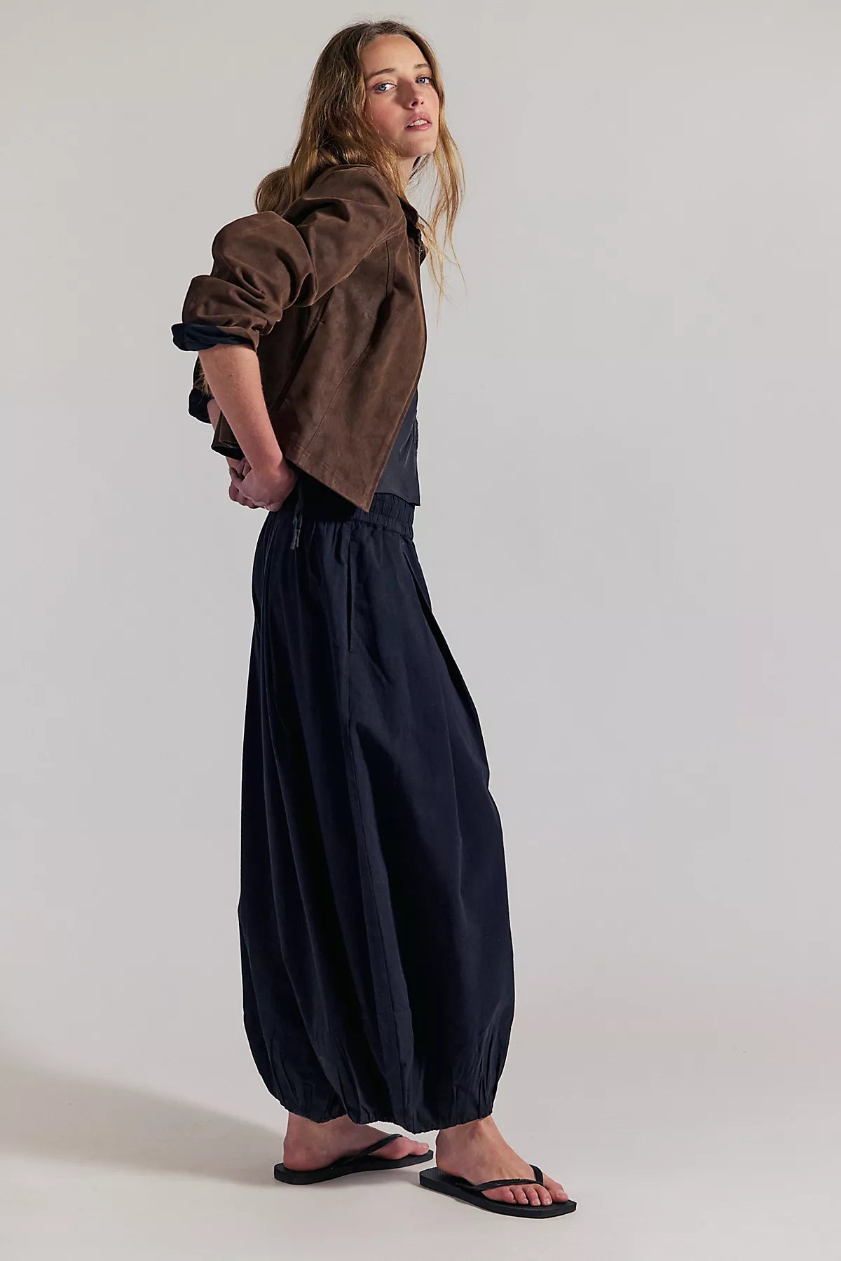 Moonflower Pull-On Balloon Pants