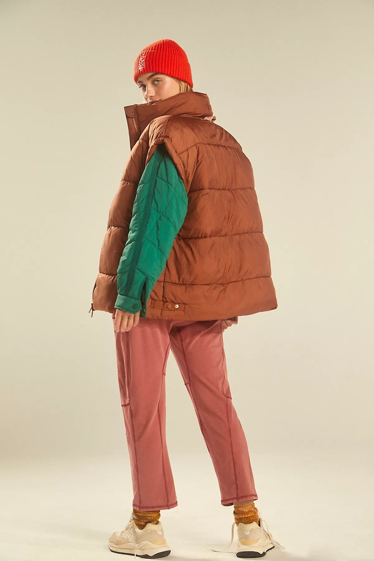 In A Bubble Puffer Vest