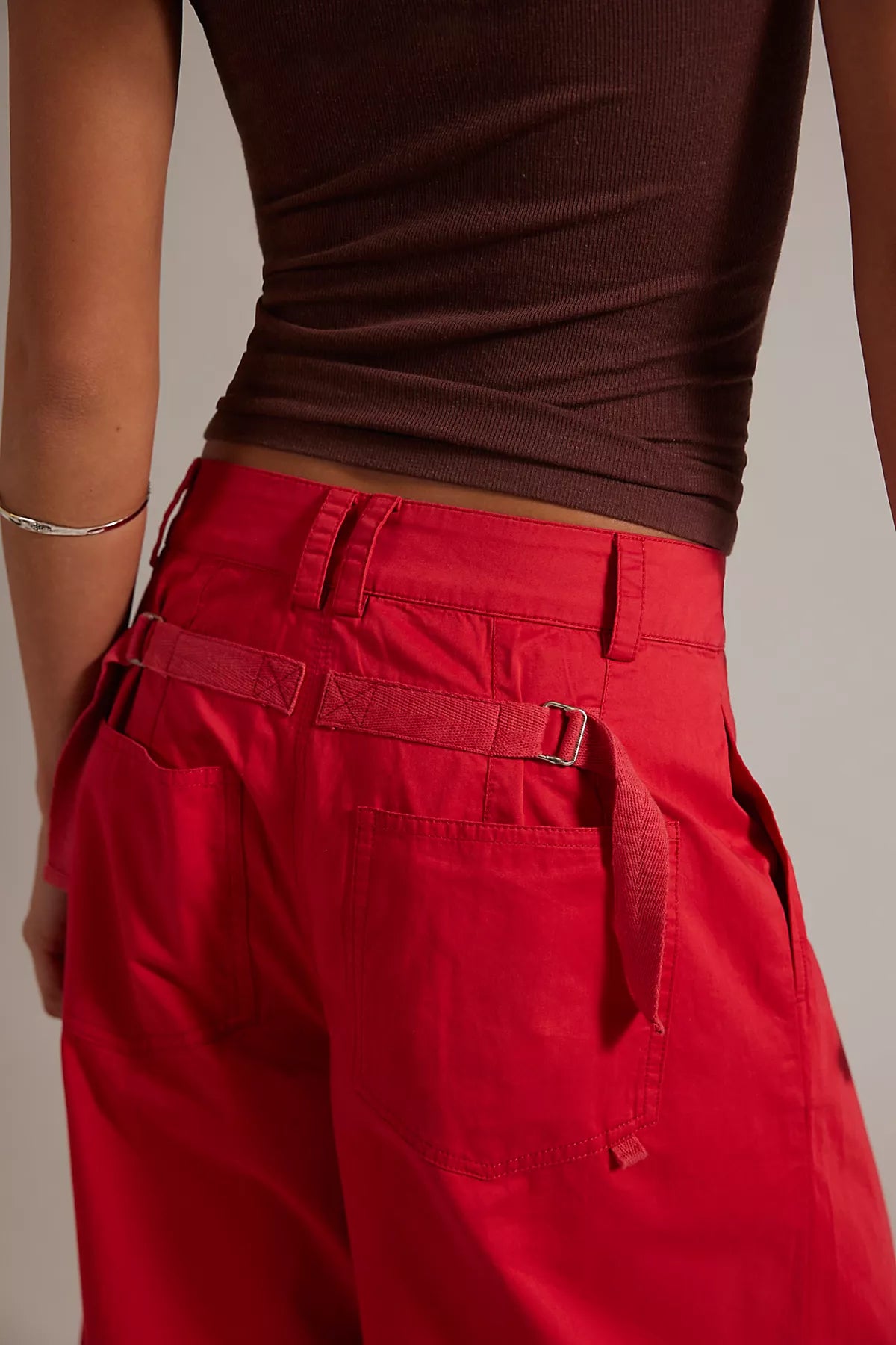 Silverlake Wide-Leg Chino Trousers
