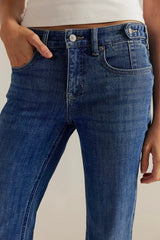 We The Free Luna Low-Rise Flare Jeans