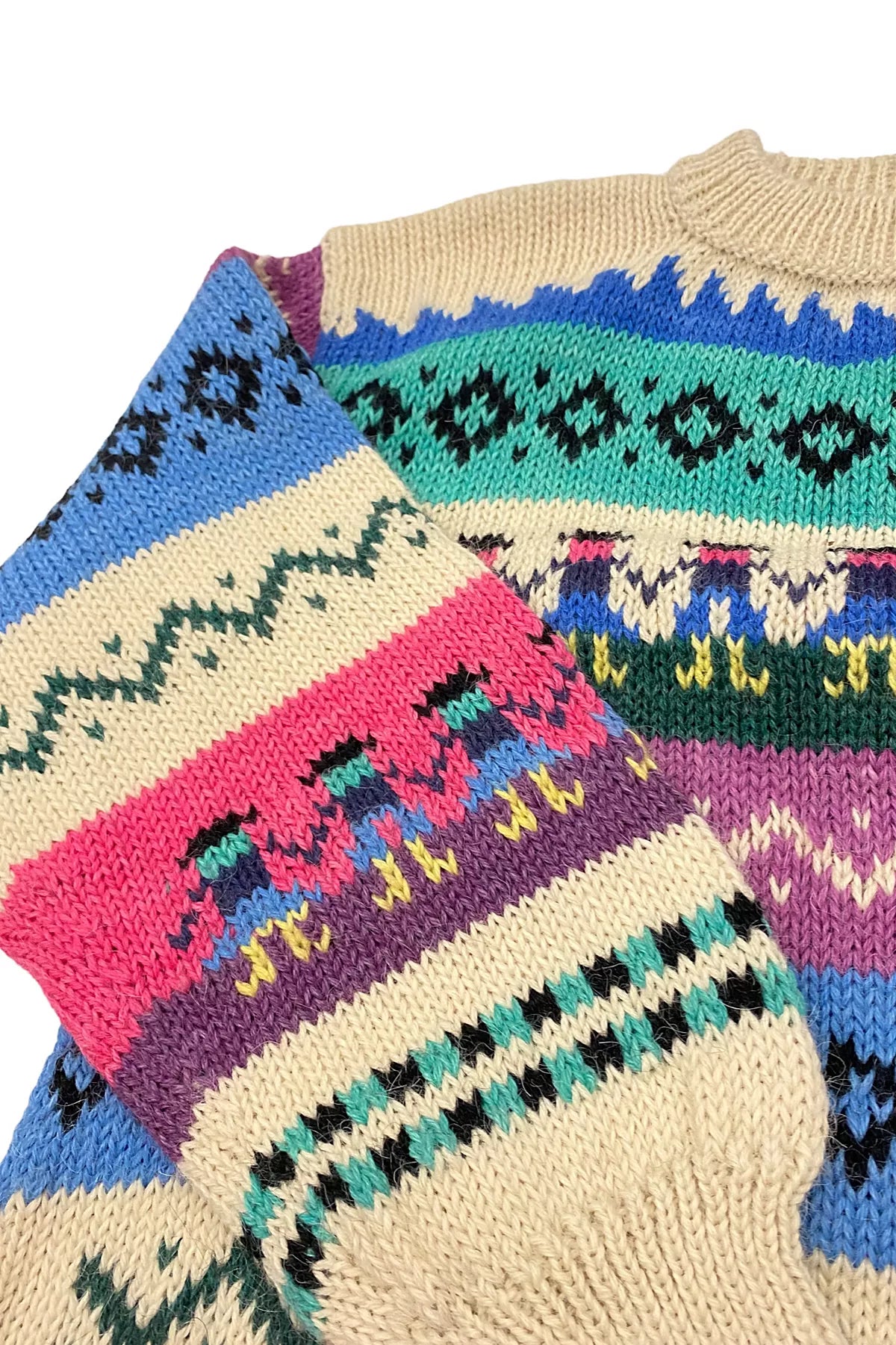 1980s Vintage Paper Doll Mountain Sweater Selected by BusyLady Baca & The Goods
